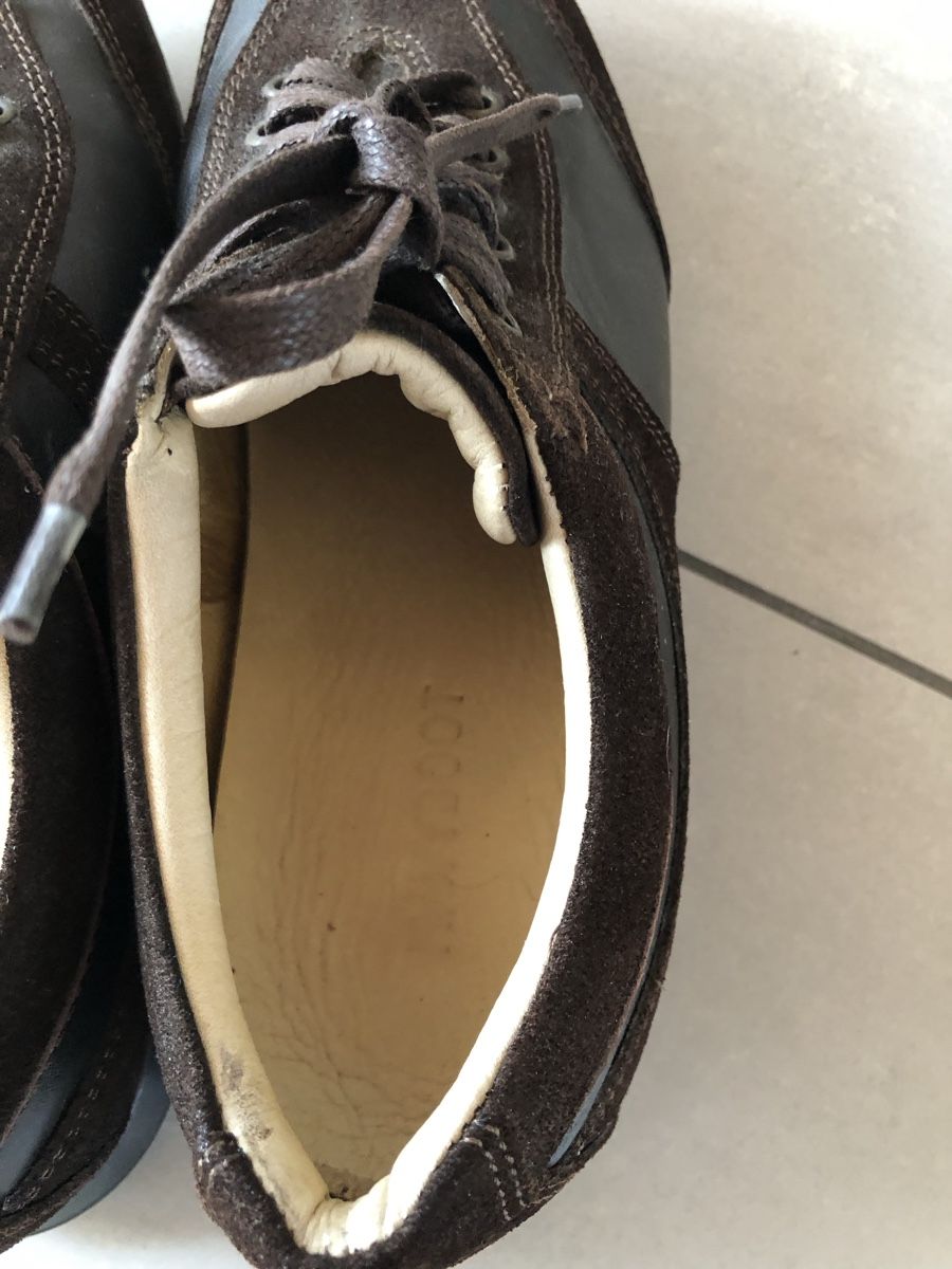 Navyboot Herrenschuhe: Navy Boots Echtleder Schuhe Gr. 42 – Neu (gemäss Beschreibung) aus Domat-Ems von  5