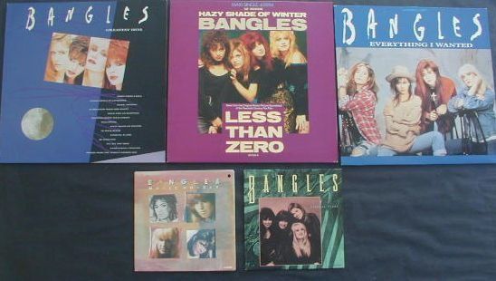 Schallplatten: BANGLES Sammlung - 5 Vinyl Schallplatten – Gebraucht aus Zürich von Vinyl 2