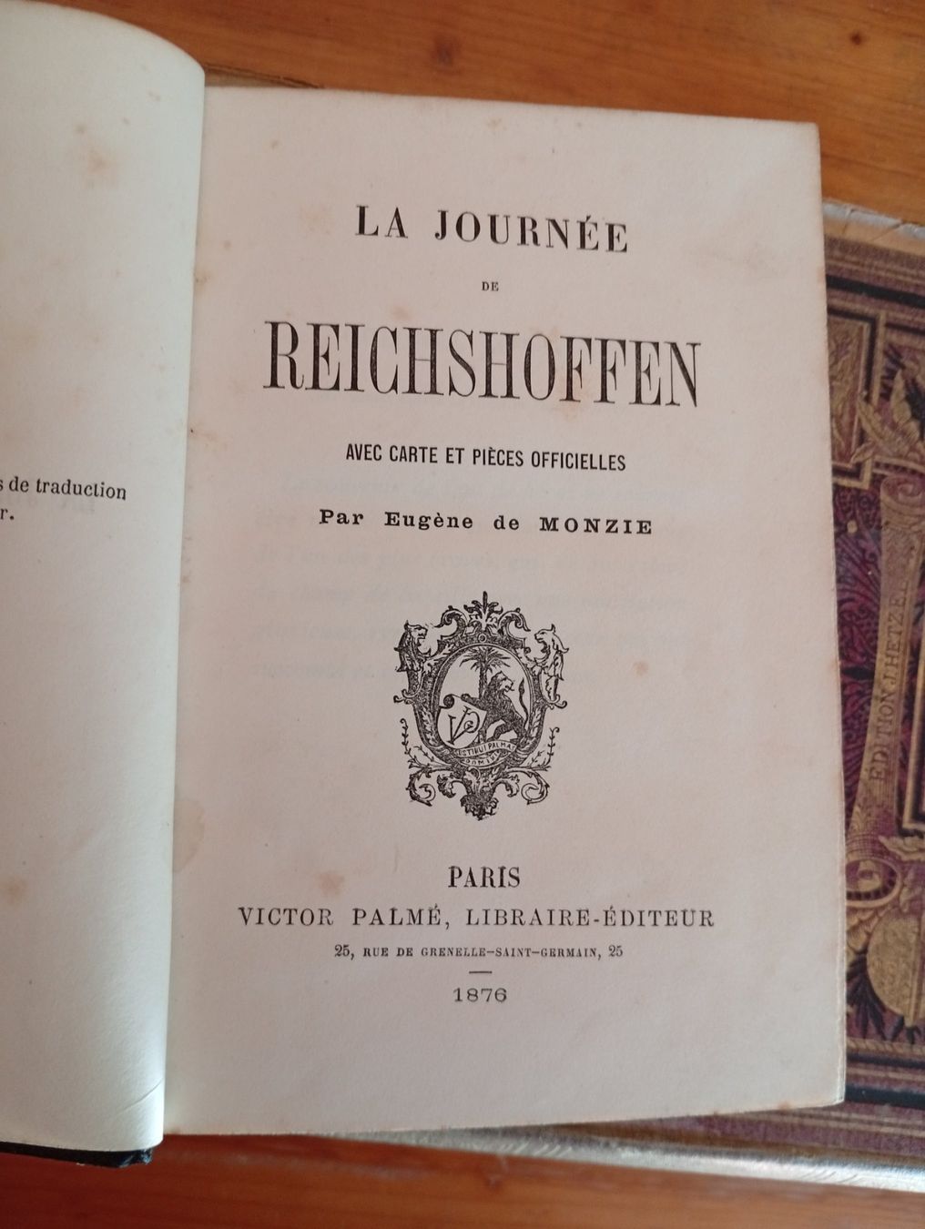 Libri: Lot livres anciens – Usato da Perrefitte venduto da 36B 5