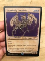 MTG Ebondeath, Dracolich foil Mythic Secret lair drop EN NM
