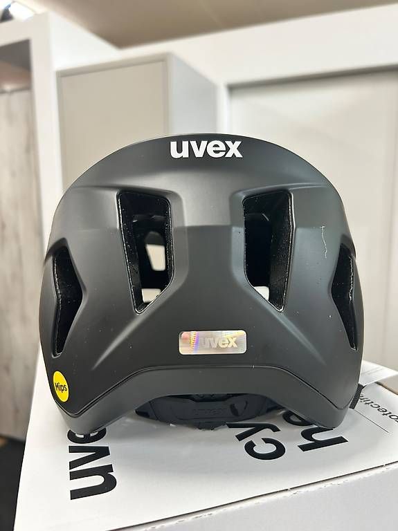 Helme: Velohelm uvex renegade MIPS black-white matt  – Gebraucht aus Sursee von pilatus.sport 1