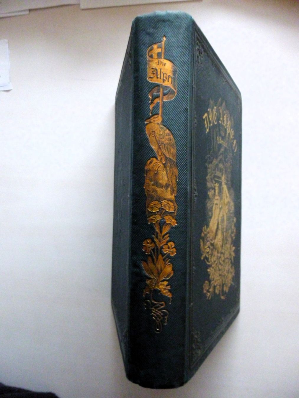 Libri: BERLEPSCH H.A. - Die ALPEN - 1861 - Illustriert – Usato da Uster venduto da schepus23 1