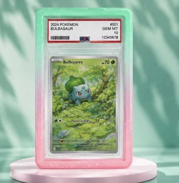 Pokémon Carte collezionabili: Protection boîtier PSA rose-vert – Nuovo e nell'imballaggio originale da Savigny venduto da Alt_h7v9