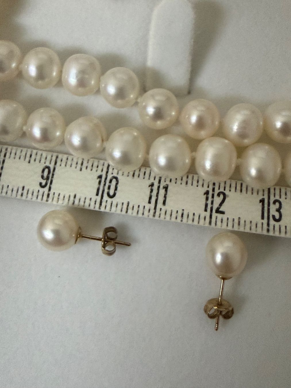 Catenine: Vintage echte Perlen Set mit Gold Verschluss 333, 8K – Usato da Spiegel b. Bern venduto da Rogger72 4