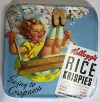 Werbung Kellogg‘s Unterteller aus Melanin