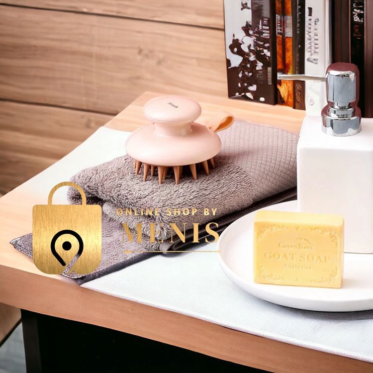 Yuyte Massivholz Haarmassage-Kamm – Antistatisch, Für Kopfhaut-Massage