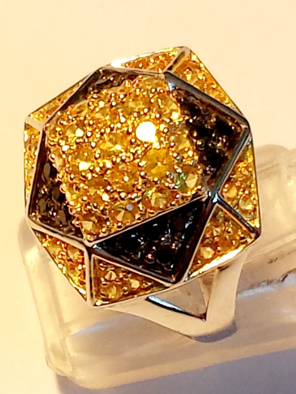 Anelli: Weissgold Edelstein Fingerring – Nuovo (secondo la descrizione) da Zürich venduto da Benedikt21 8