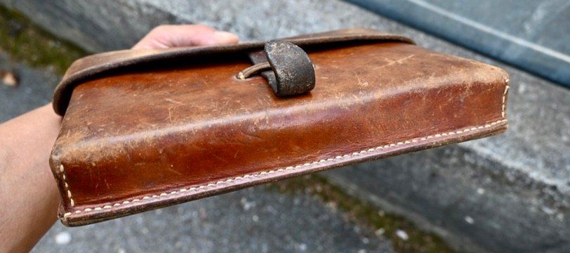 Armée suisse Sacs: alte Leder KARTENTASCHE der Schweizer ARMEE – D'occasion à Pfaffhausen par mono_rec 6