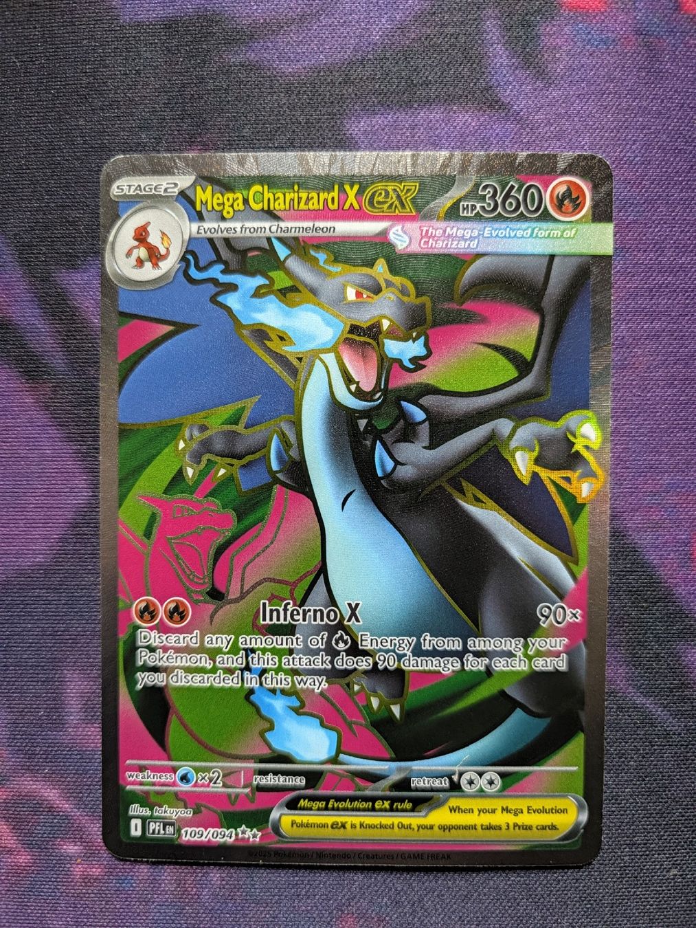 Pokémon Cartes à collectionner: Mega Charizard X EX PFL 109 – Neuf (Voir description) à Chur par FreakofRarity