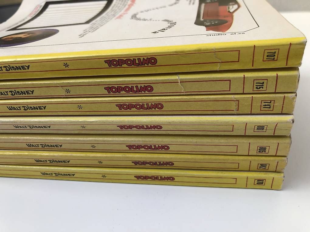 Fumetti: 7 Topolini tra il 707-870 – Usato da Rivera venduto da lor_p69f 4