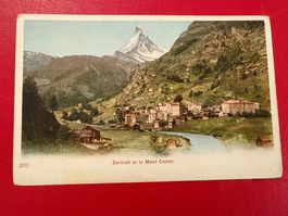 Zermatt et le Mont Cervin