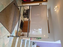 Schäfer Shop Select Mobiles Whiteboard, mit drehbarer Tafel