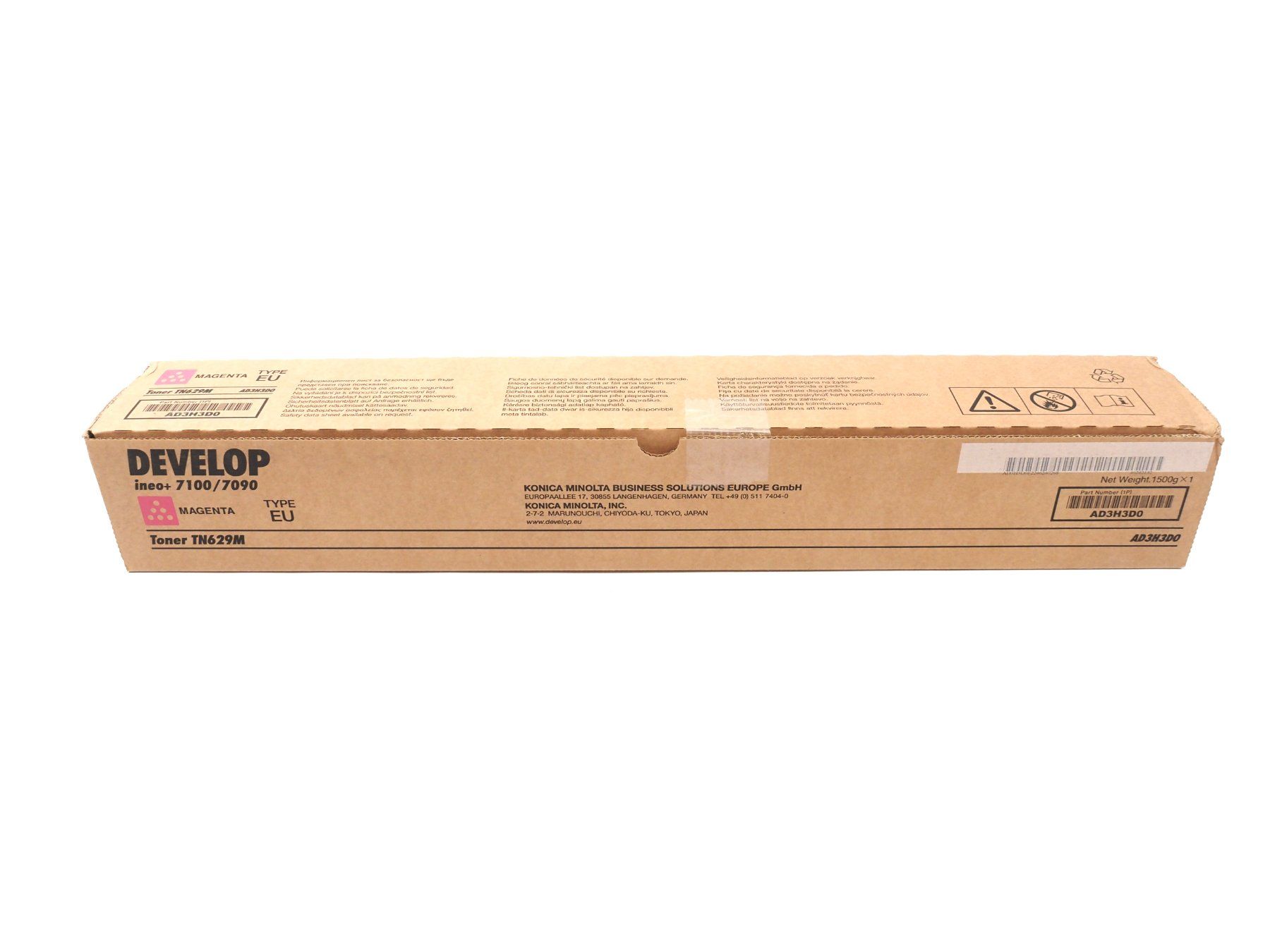 Konica Druckerpatronen & Toner: KONICA MINOLTA DEVELOP Original TN629M Magenta (19490) – Neu und originalverpackt aus Zürich von fundsachenverkauf