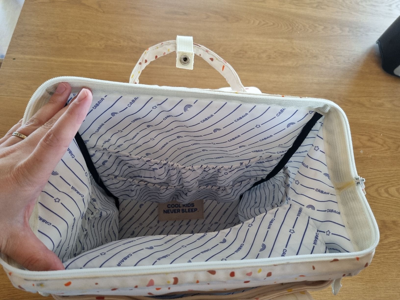Cabaïa Zaini: Sac à dos à langer Cabaia – Usato da Château-d'Oex venduto da mae_6pqm 3