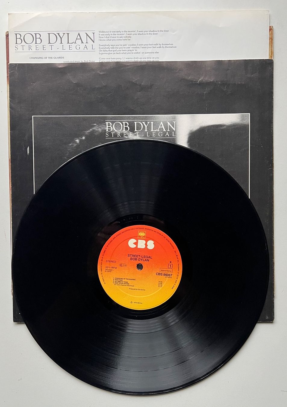 Dischi in vinile: Bob Dylan / Street Legal – Usato da Näfels venduto da rottabi 2