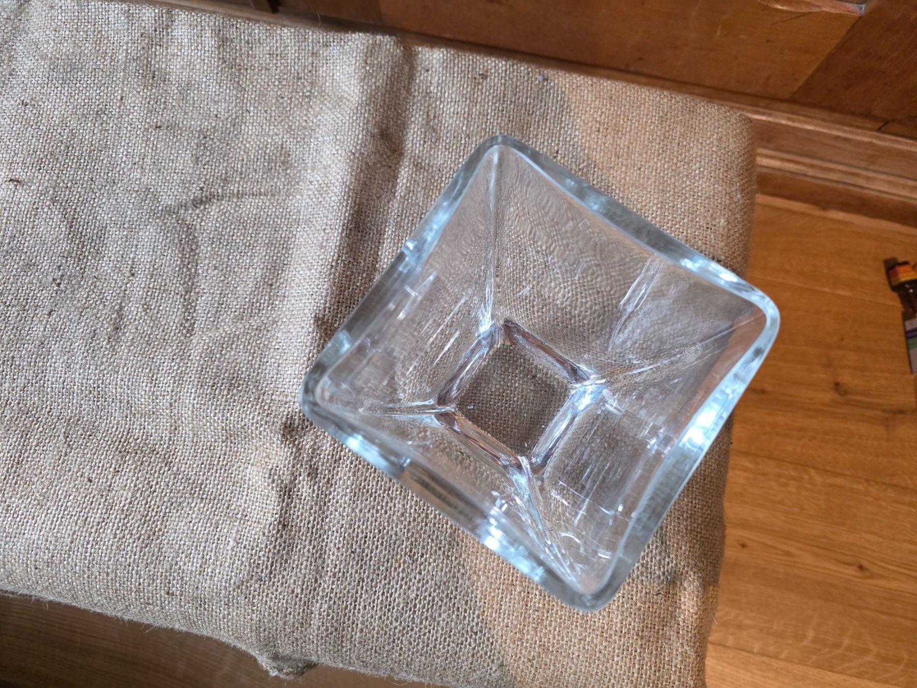 Vasen & Gefässe: schwere Design Gefäss Glas Vase 16cm – Gebraucht aus Walterswil BE von Lonitti 3