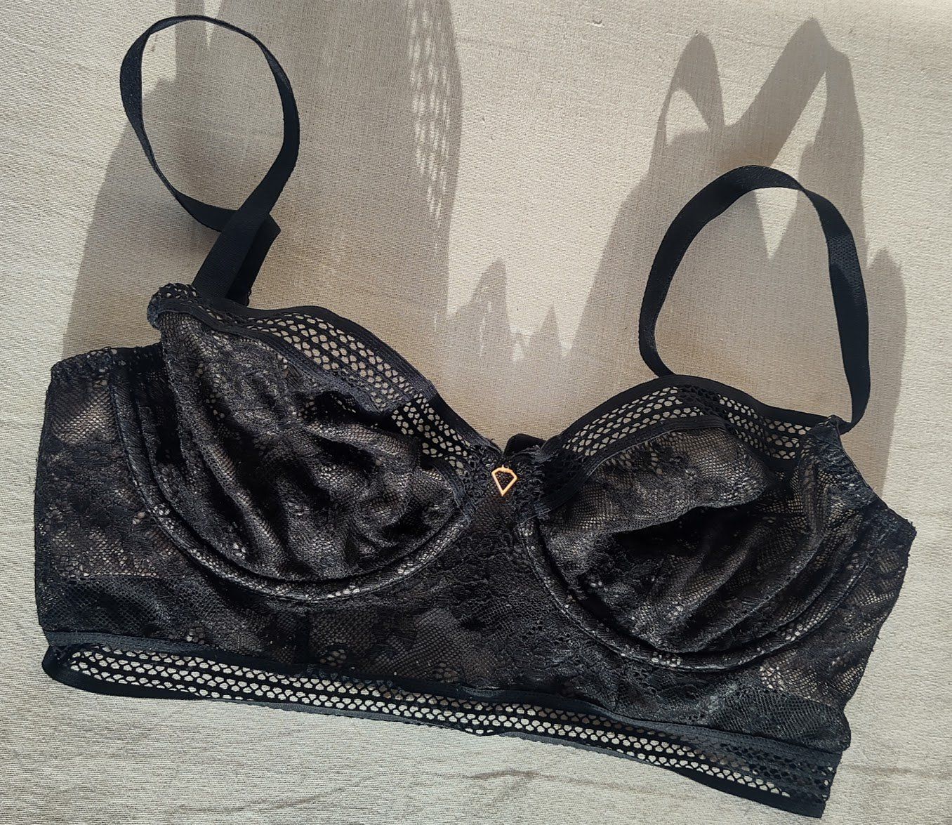 Sonstige Unterwäsche: Schöner schwarzer BH von Bravissimo, Gr. 65E – Gebraucht aus Lugano von kat_lm5b 1
