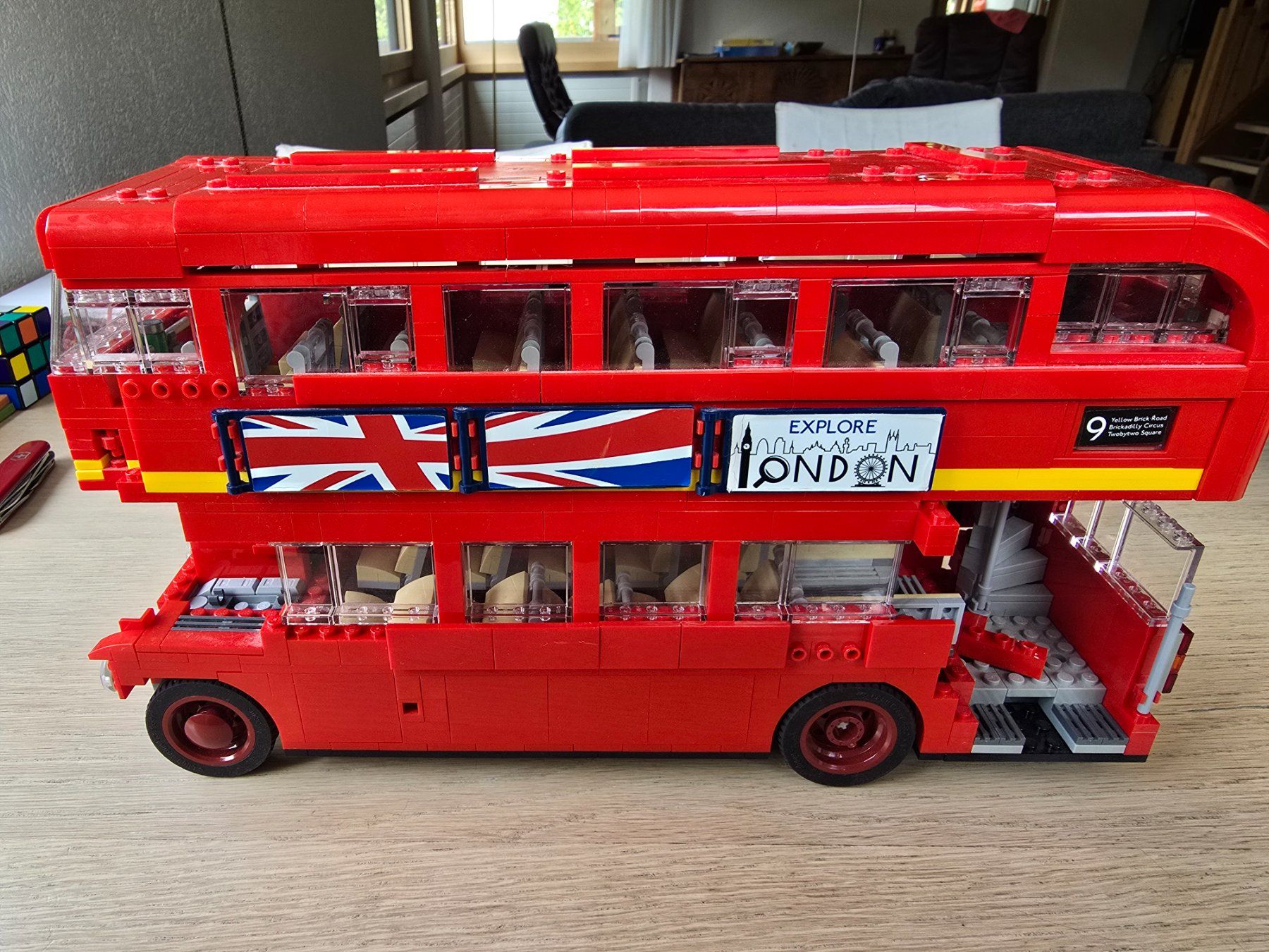 Lego Kit di costruzioni: Lego Londonbus – Usato da Winterthur venduto da Bluedrummer52