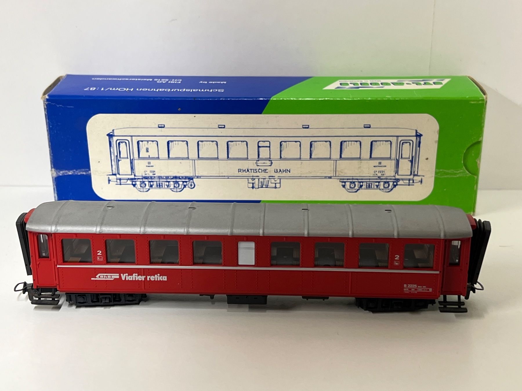 Trains électriques: STL - MODELS Rhätische Bahn B 2225  H0m – D'occasion à Neuenhof par ludovicco 2