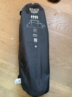 Decathlon Beach Tarp / Strand-Sonnensegel 4 x 4 m–unbenutzt