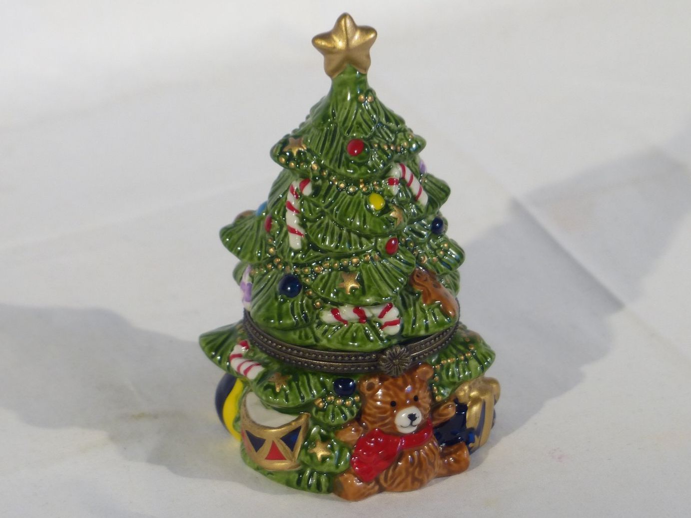 Tutte le decorazioni: edle Weihnachtsbaum-Keramik-Dose – Nuovo (secondo la descrizione) da Zürich venduto da botschinski