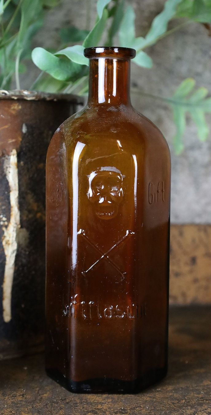 Laborzubehör: alte Giftflasche 500 ml – Gebraucht aus Birrwil von brandschatz_birrwil 2