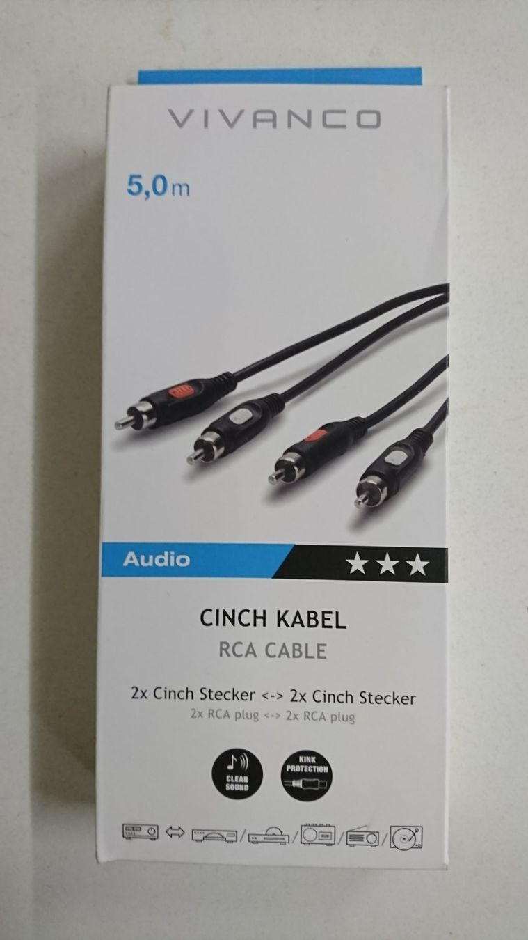 Câbles: Cinch Kabel – Neuf avec emballage d'origine à Tägerschen par Tech-World7