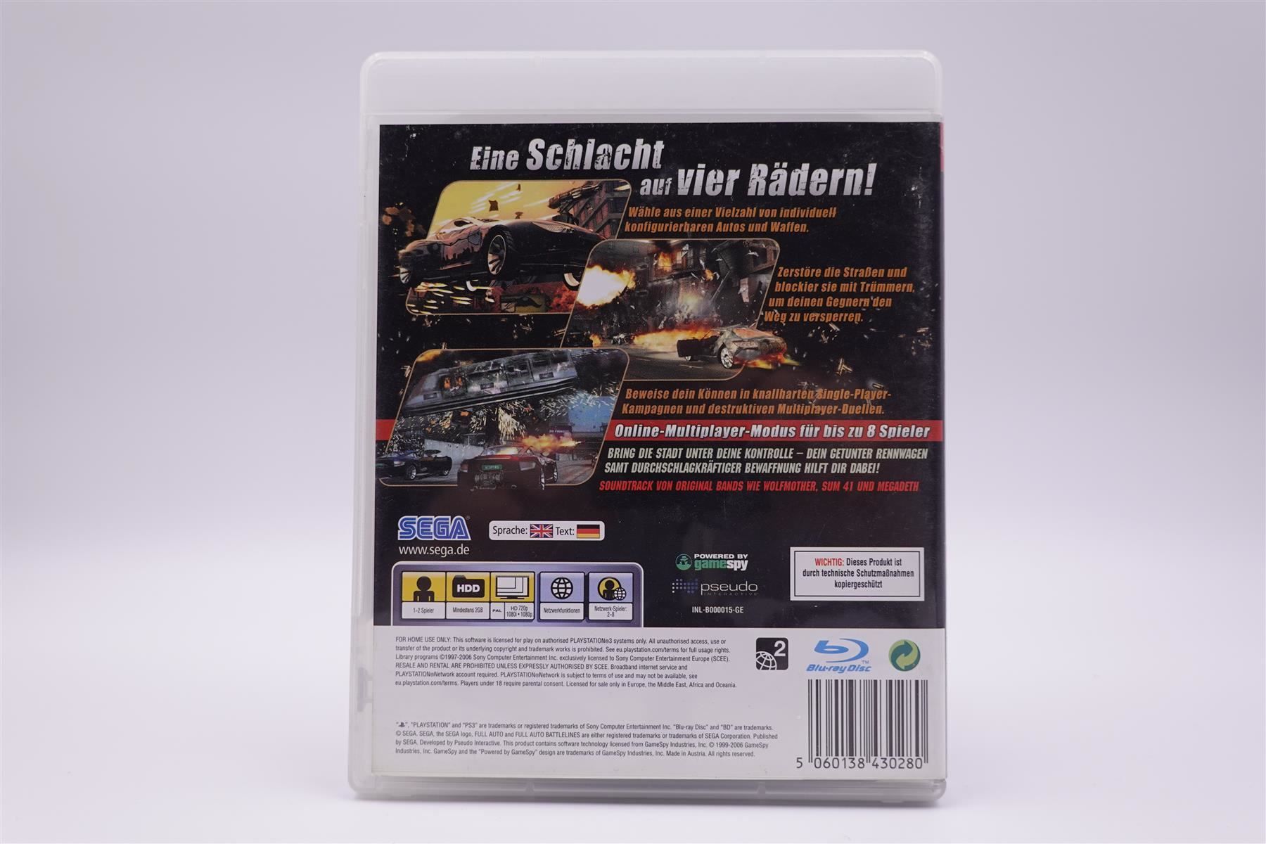 Sony Giochi: Full Auto 2 (PS3) – Usato da Herisau venduto da ZelliZone 1