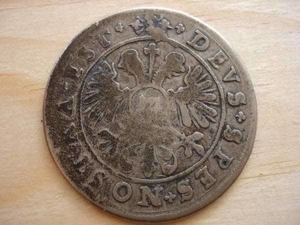 Alle Münzen: (C2)  Schaffausen Ortli 1657 – Gebraucht aus Erlach von Net-Coins 1
