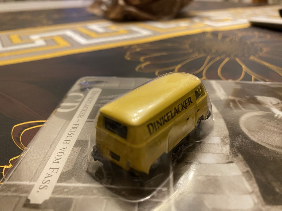 Volkswagen Modellini d'auto: VW Buss mit Plakat – Nuovo (secondo la descrizione) da St. Margrethen SG venduto da Alfista_159 3
