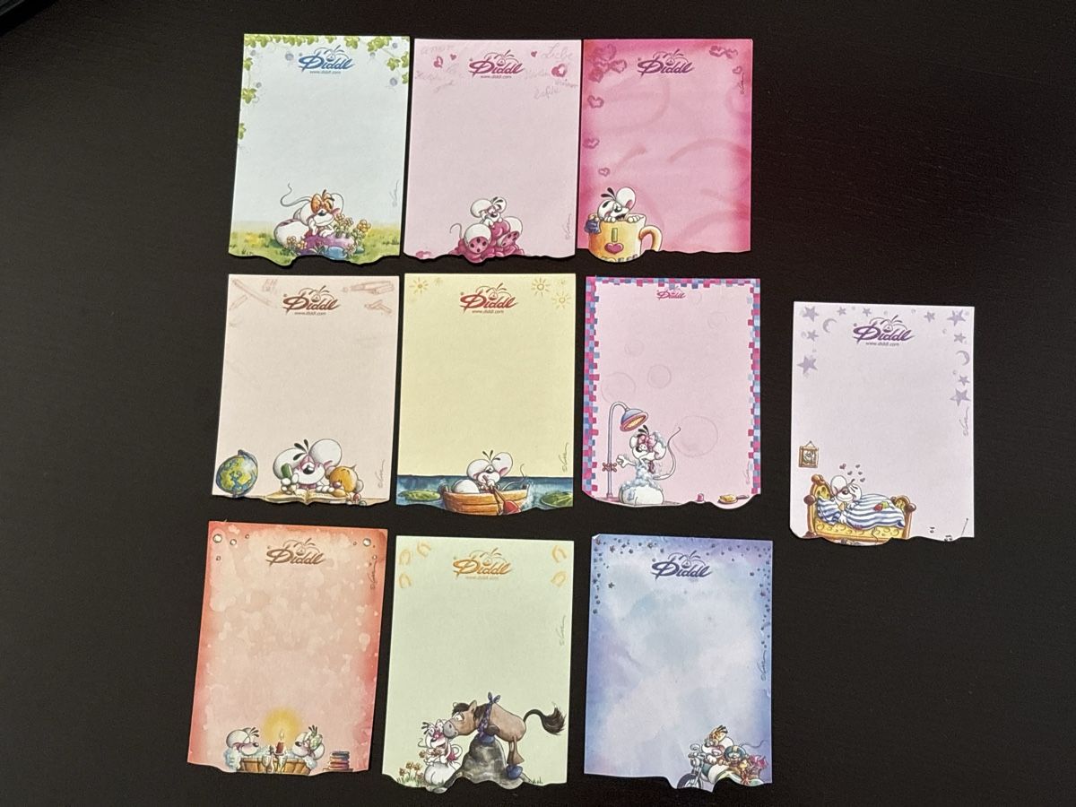 Sammelbilder & Trading cards: Alte Diddle Blätter 10 Stück – Gebraucht aus Knonau von nat_7csw