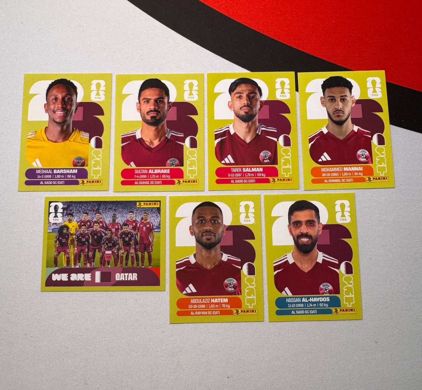 Panini Carte collezionabili: Panini WM 2026 Sticker - Katar Lot – Nuovo (secondo la descrizione) da Oberwil BL venduto da Chelsea26
