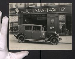 Fotografie Leicester, Auto Hispano Suiza