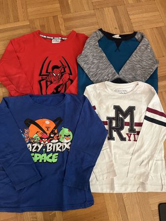 Lot de t-shirt pull 116cm 5/6 ans 