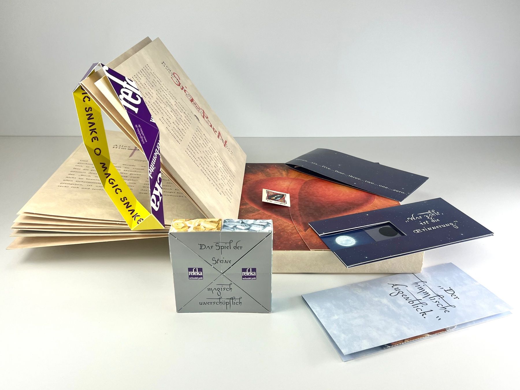Bücher: REFEKA Pop-up-Buch Ein Buch mit sieben Siegeln – Gebraucht aus Zürich von Arche_Brockenhaus 1