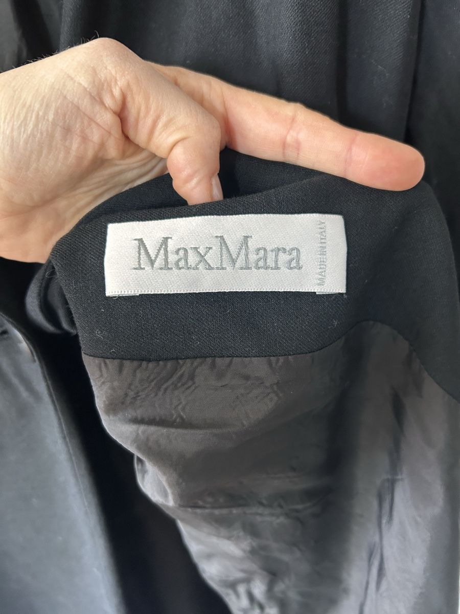 Max Mara Cappotti: Max Mara Wolle Blazer Mantel M bis L oversized – Usato da St. Gallen venduto da jojan 2