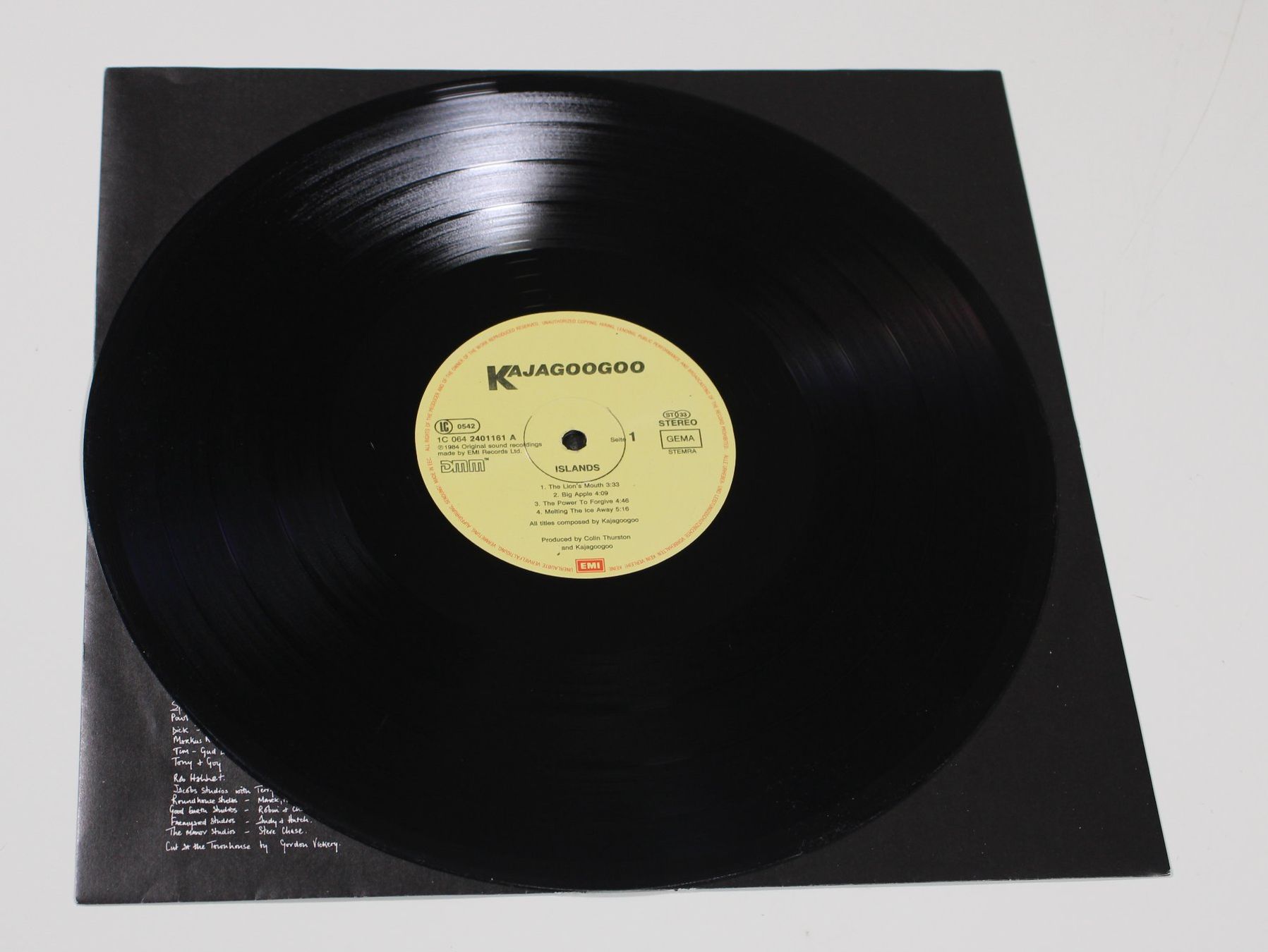 Dischi in vinile: Vinyl LP KAJAGOOGOO - ISLANDS - Synth Pop 1984 – Usato da Brüttisellen venduto da Collector-Corner 3