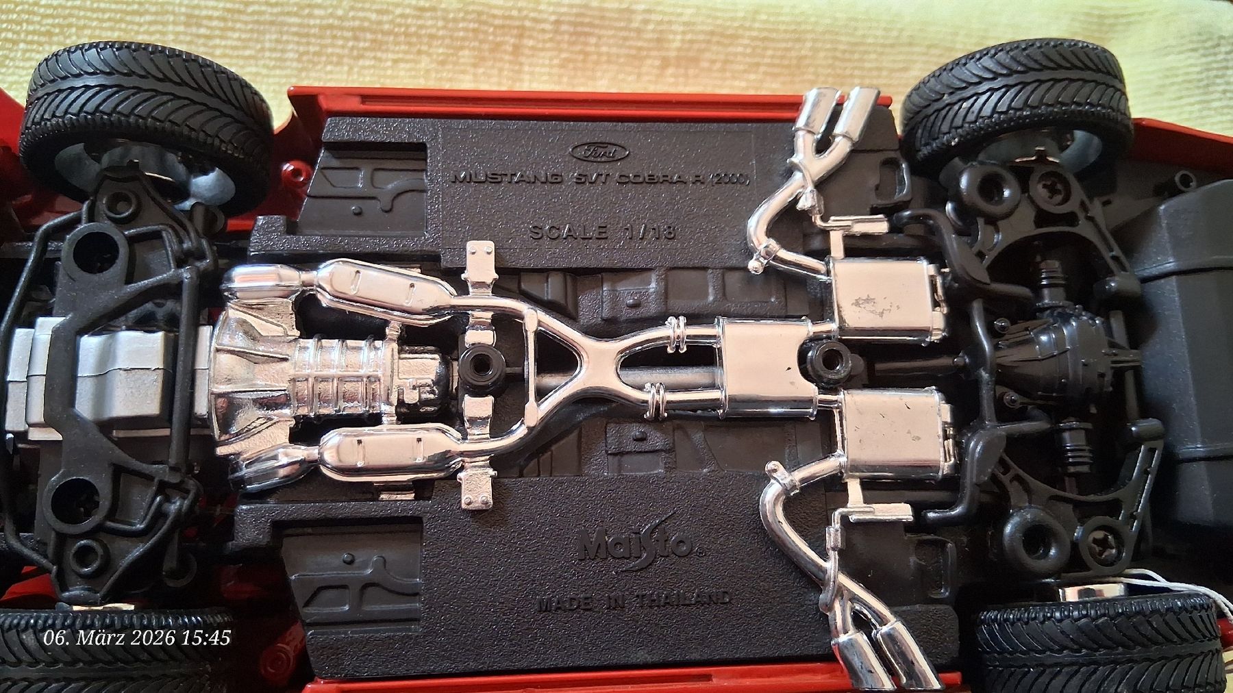 Maisto Modellini d'auto: 1:18 Ford Mustang Cobra – Nuovo (secondo la descrizione) da Wolfenschiessen venduto da 2-stroke-garage 5