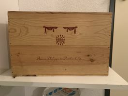Wein Holzkiste La Baronnie, Philippe de Rothschild