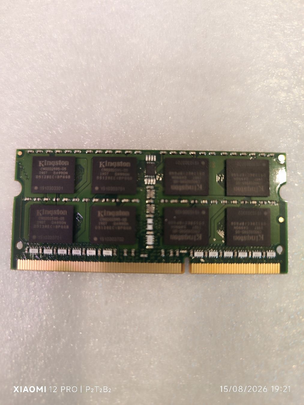 Kingston Memoria / RAM: Kingston RAM DDR3 8GB – Usato da Baden venduto da p2t2b2 1