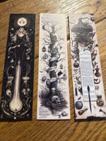 3x Lesezeichen-Buchzeichen- Wicca-Zauber-Mystic-Hexe