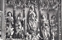 Münster   VS  Goms  -   Gotischer Altar, Liebfrauenkirche