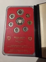 Schweizer Münzsatz 1995 PROOF mit Etui, KMS