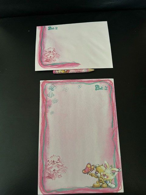 Carta: Diddl / Pimboli Briefpapierbox Rosa – Nuovo (secondo la descrizione) da Kloten venduto da Monkell 1