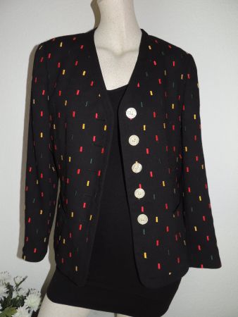 EXKLUSIVER BLAZER "MONDI" WOLLE NP 289 CHF NEU M