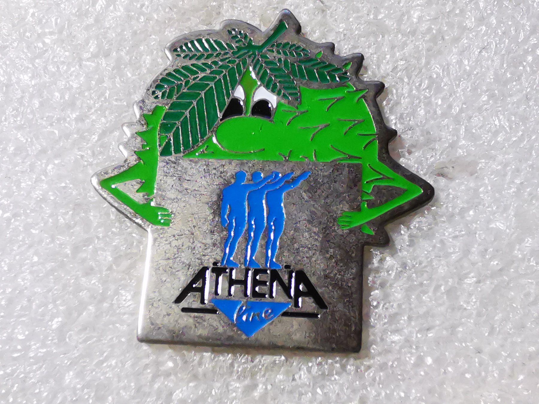 Placchette & Badge: Ansteckpin 124: Heso x Athena – Usato da Oppligen venduto da Pin-Fall-Shop