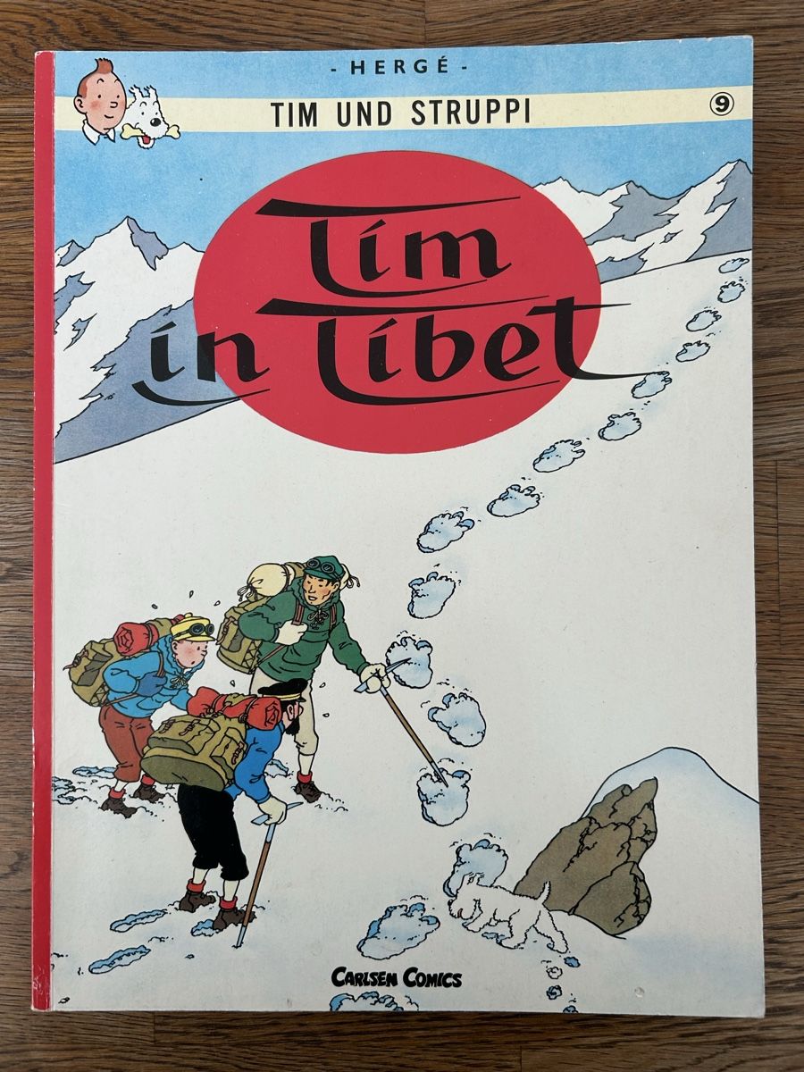 Fumetti: Tim und Struppi - Tim in Tibet, Carlsen – Usato da Wolhusen venduto da eve_m6cg