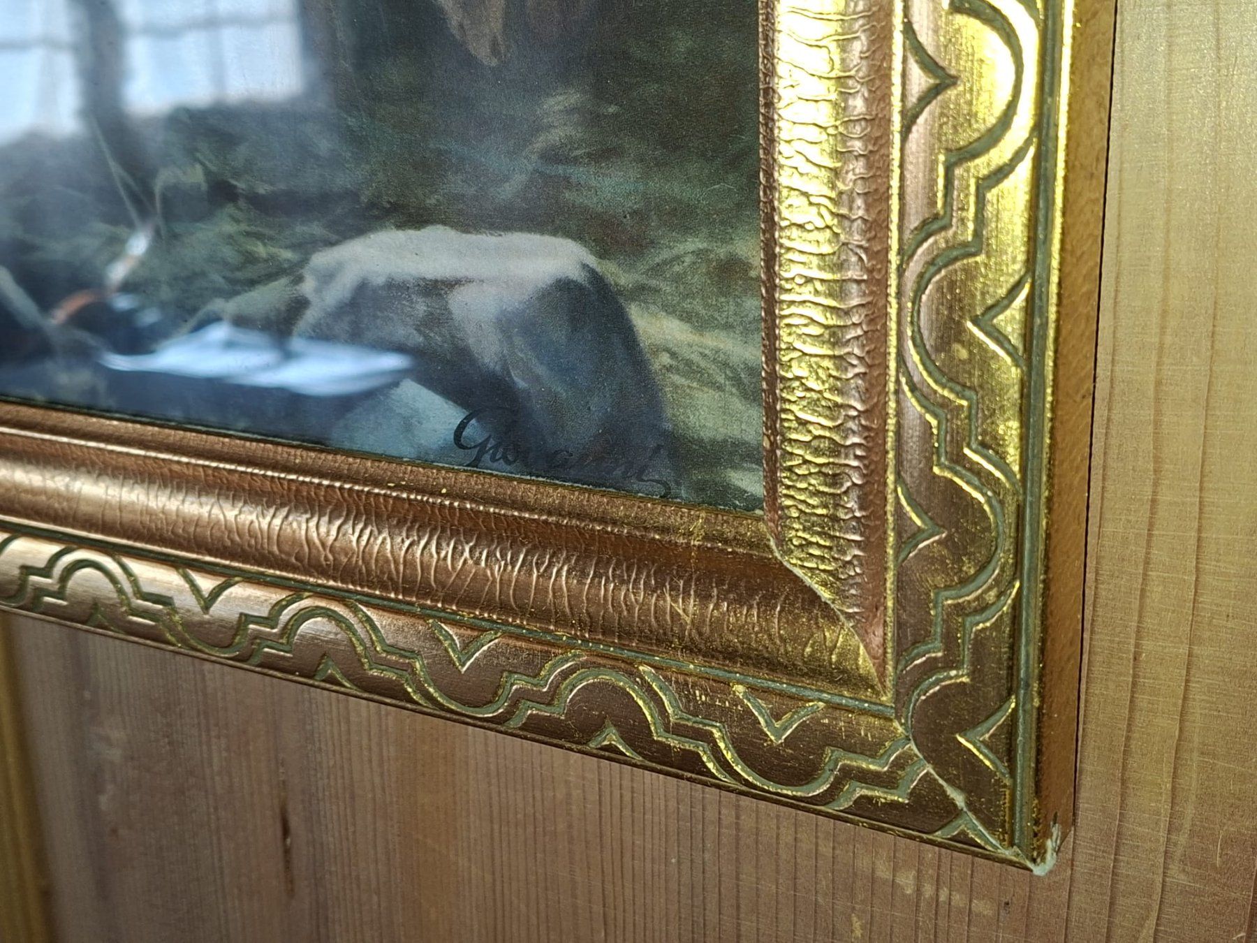 Poster & Bilder: Bild: Jesus mit Schäfchen (Der gute Hirte) – Gebraucht aus Lustmühle von chevi03 1