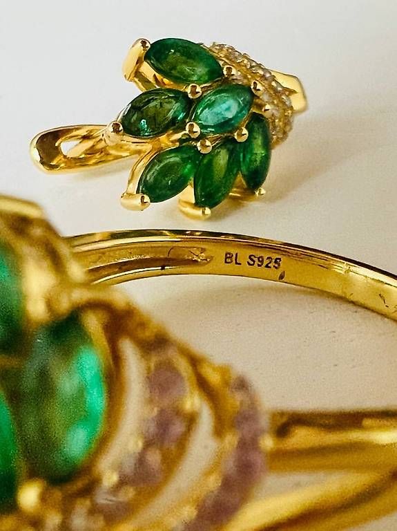 Altri gioielli: Elegantes Smaragd Schmuckset – Usato da Thalwil venduto da han_2b8c 3