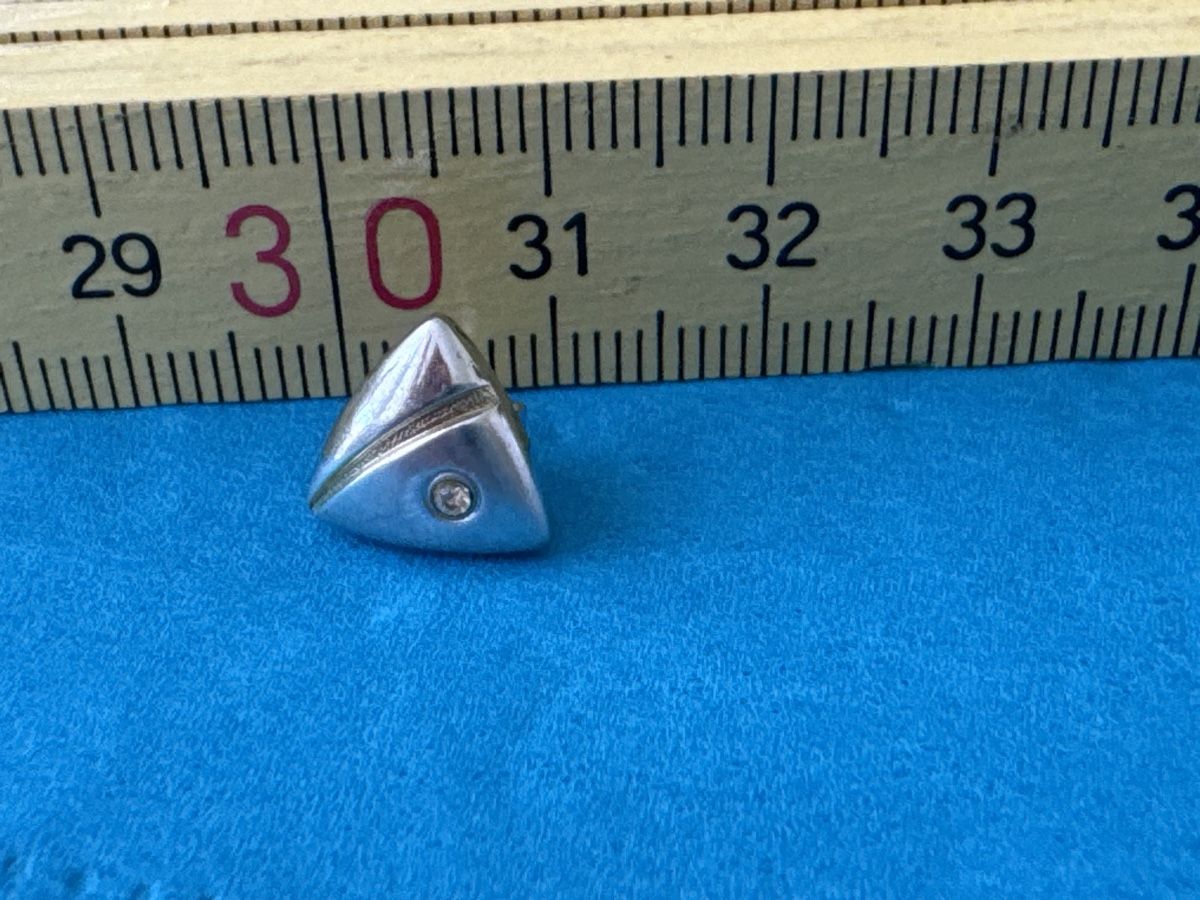 Orecchini pendenti & Orecchini a lobo: Ohrstecker silber, mit Glitzersteinchen – Nuovo (secondo la descrizione) da Huttwil venduto da graesihu 2